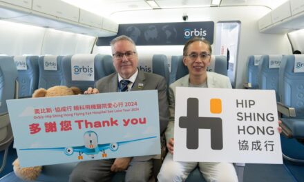 Orbis Bermitra dengan Hip Shing Hong Luncurkan Flying Eye Hospital di Hong Kong