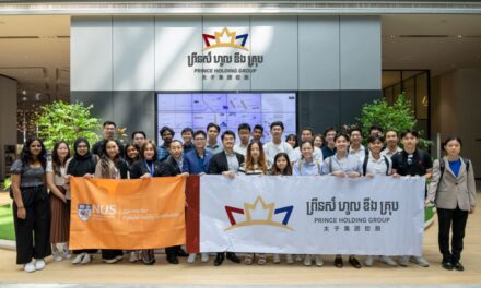 Prince Holding Group Terima Kunjungan Mahasiswa NUS dalam Program Wawasan Industri Global di Kamboja