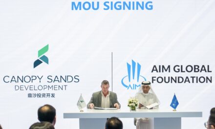 Canopy Sands Development dan AIM Global Foundation Teken MoU Pengembangan Pusat konvensi dan Pameran Internasional di Bay of Lights, Sihanoukville, Kamboja