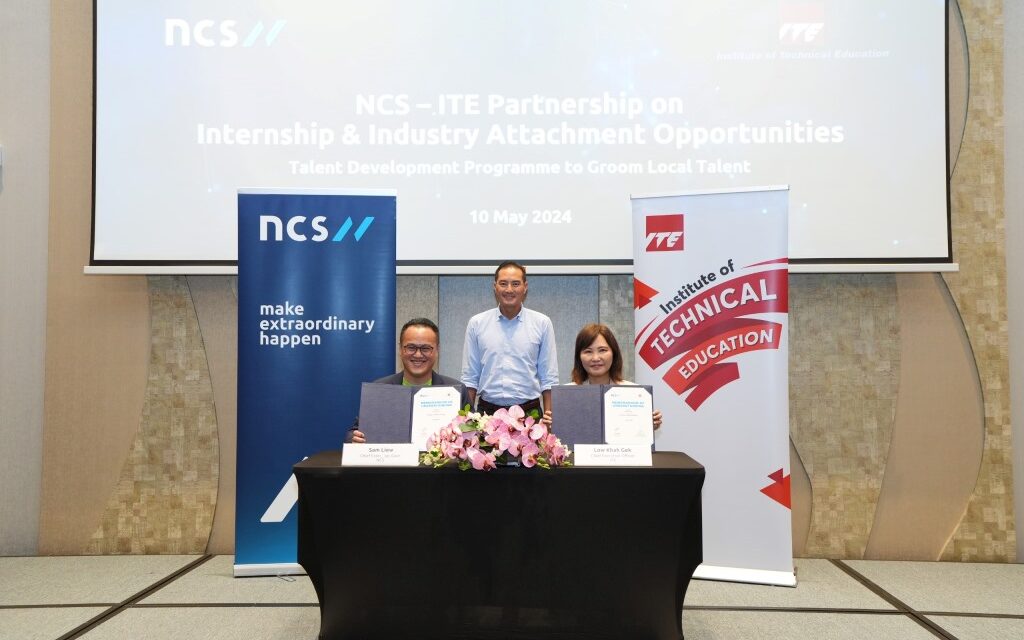NCS dan ITE Tandatangani MoU untuk Sediakan Banyak Peluang Karir Bagi para Mahasiswa