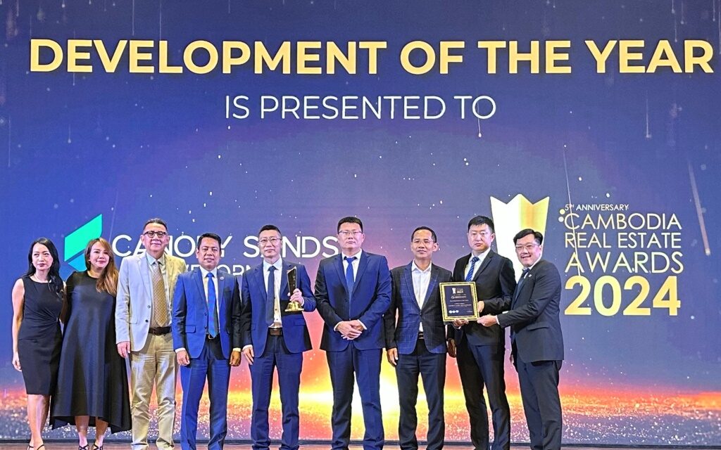 Proyek Bay of Lights dari Canopy Sands Development Raih Tiga Penghargaan di Cambodia Real Estate Awards (CREA) 2024