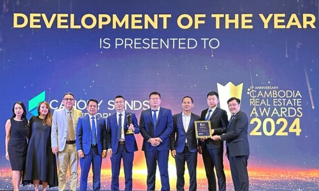 Proyek Bay of Lights dari Canopy Sands Development Raih Tiga Penghargaan di Cambodia Real Estate Awards (CREA) 2024