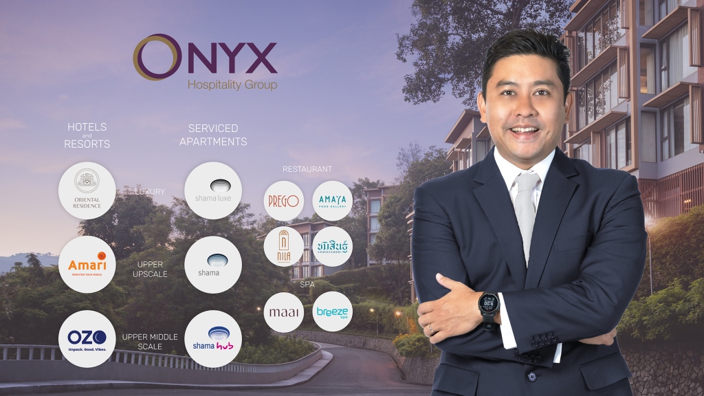 Tahun 2024, Grup Perhotelan ONYX Targetkan Pendapatan Lebih dari THB 9.400 Juta