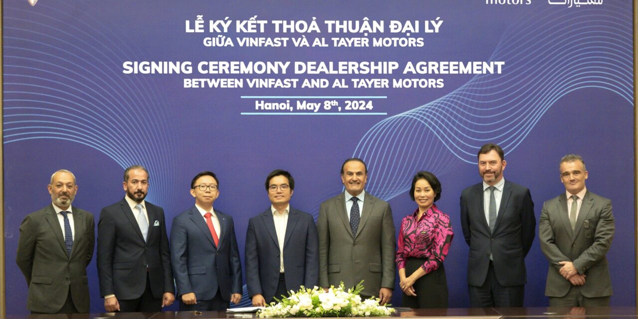 VinFast Auto Tandatangani Perjanjian Dealer Eksklusif dengan Al Tayer Motors untuk Distribusikan Kendaraan Listrik di UEA