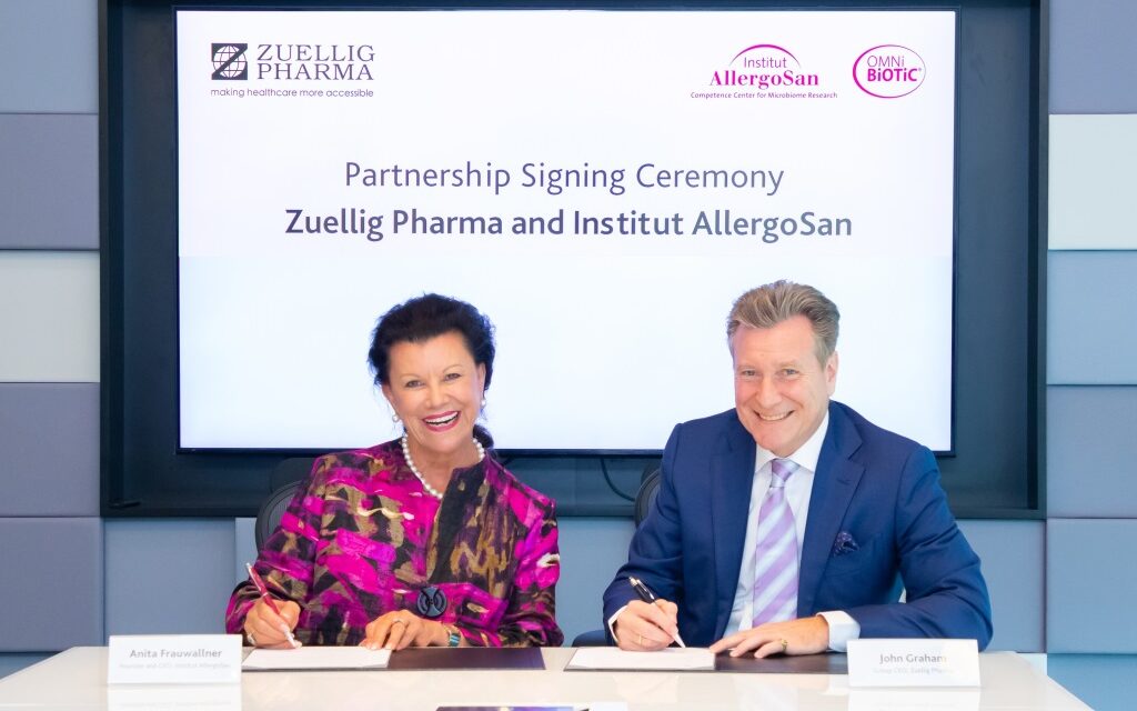 Zuellig Pharma dan Institut AllergoSan Tandatangani Kemitraan Regional Selama 10 Tahun untuk Hadirkan Merek Probiotik Terdepan OMNi-BiOTiC® ke Pasar Utama Asia