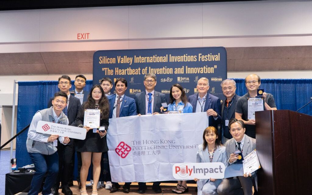 Proyek Penelitian PolyU Memenangkan Sembilan Penghargaan di Festival Penemuan dan Inovasi Internasional Silicon Valley (SVIIF) 2024