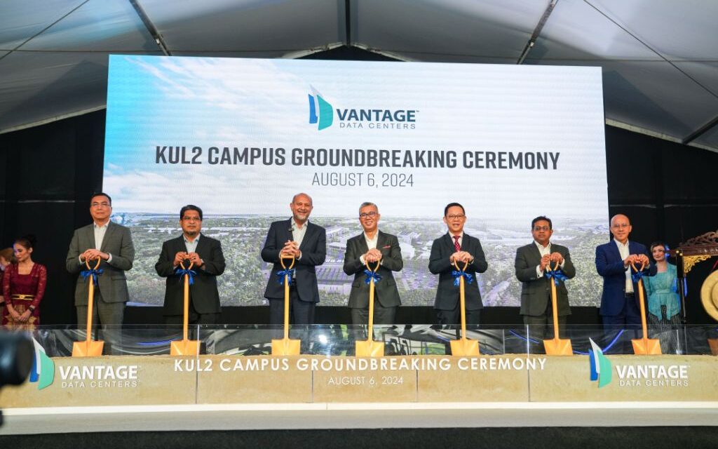 Vantage Data Centers Lakukan Peletakan Batu Pertama Pembangunan Kampus Pusat Data Cyberjaya Kedua di Malaysia