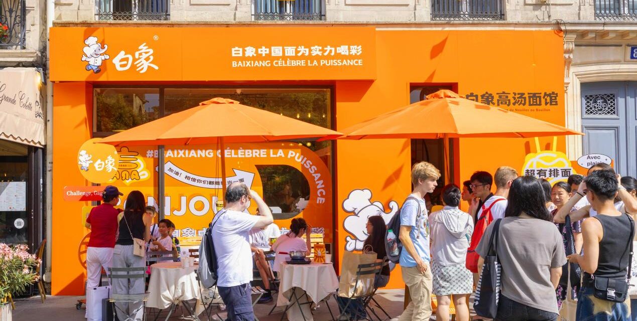 Baixiang Food Menerangi Paris, Mie Baixiang Tiongkok Membuka Jalan Baru Go Internasional