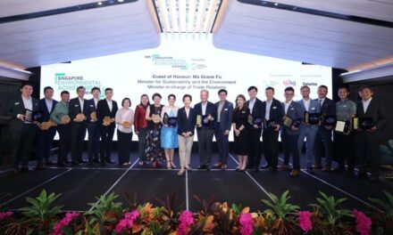 Azbil Memenangkan Innovation and Design Award dalam Singapore Environmental Achievement Awards 2024