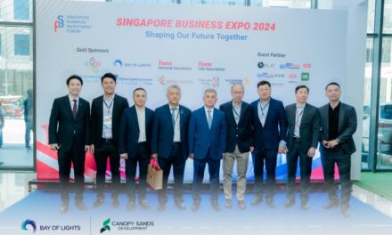 Proyek Terobosan Bay of Lights Jadi Pusat Perhatian di Singapore Business Expo 2024