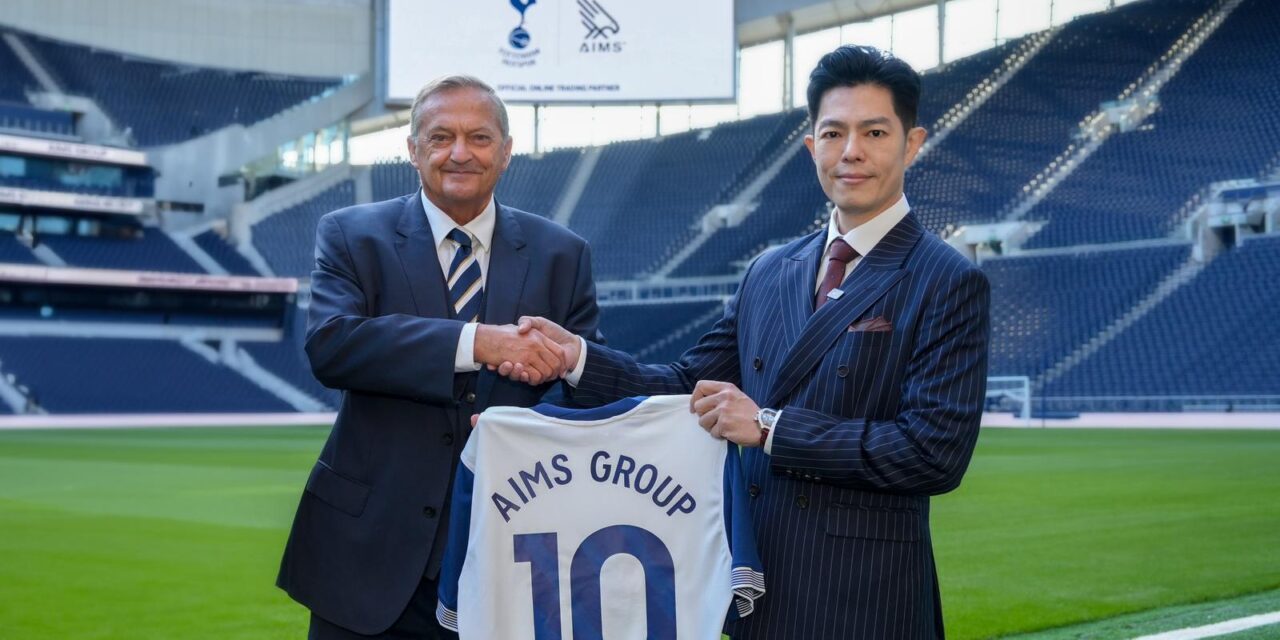 Broker Global AIMS Jadi Mitra Trading Online Resmi Tottenham Hotspur