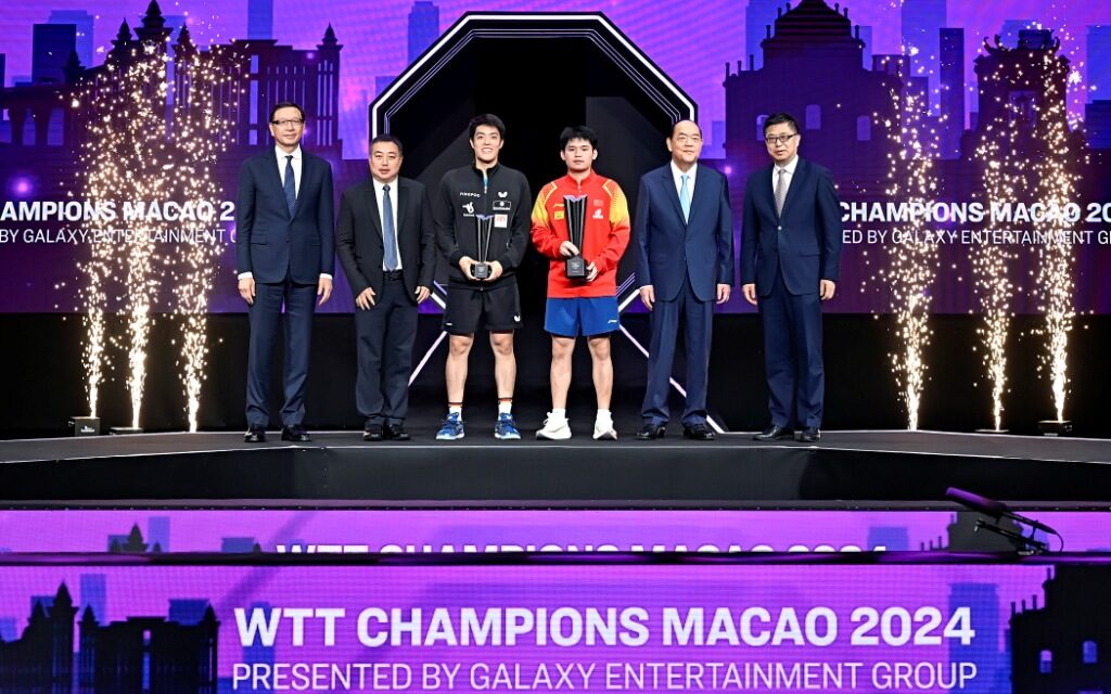 WTT Champions Macao 2024 yang Diselenggarakan oleh Galaxy Entertainment Group Berakhir Sukses, Menampilkan Pesona “Pariwisata + Olahraga” Macau dan Mempromosikan Pertukaran Terkait Komunitas