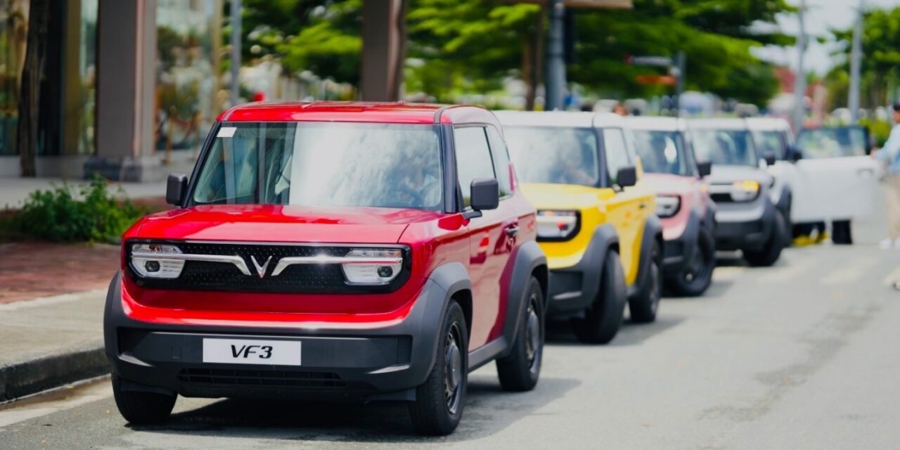 VinFast Resmi Luncurkan SUV Listrik Mini VF 3 di Filipina