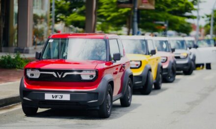 VinFast Resmi Luncurkan SUV Listrik Mini VF 3 di Filipina