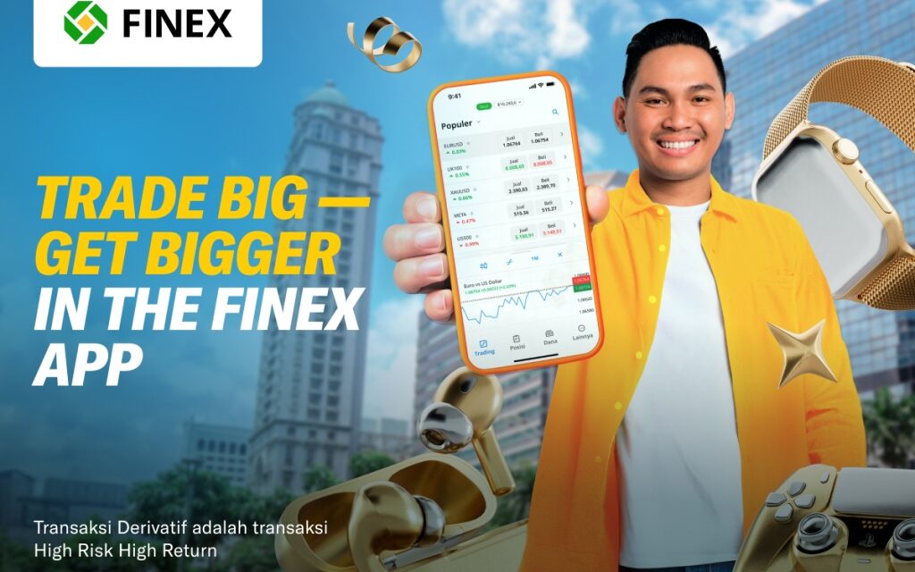 Finex Luncurkan Promosi untuk Mendukung Aplikasi Trading Baru