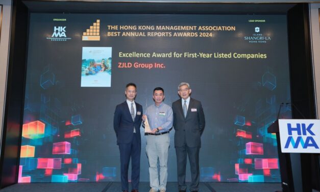 ZJLD Raih Dua Penghargaan di Best Annual Reports Awards HKMA 2024