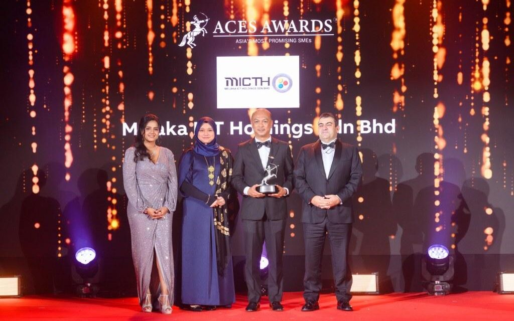 Melaka ICT Holdings Sdn Bhd Dianugerahi Gelar Bergengsi sebagai ‘Asia’s Most Promising SMEs’