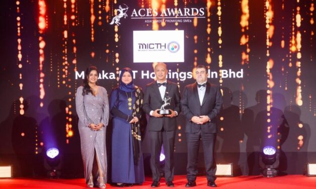 Melaka ICT Holdings Sdn Bhd Dianugerahi Gelar Bergengsi sebagai ‘Asia’s Most Promising SMEs’