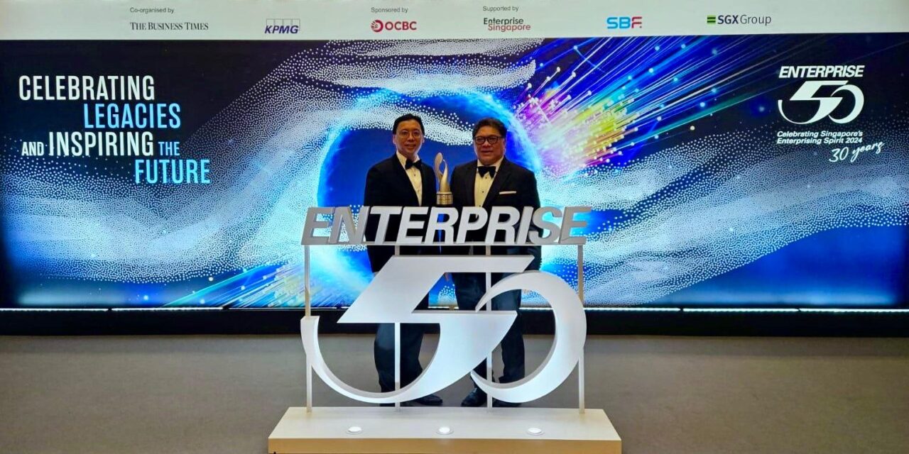 Acclaim Insurance Brokers Rayakan Ulang Tahun ke-40 dengan Penghargaan Bergengsi Enterprise 50 Award