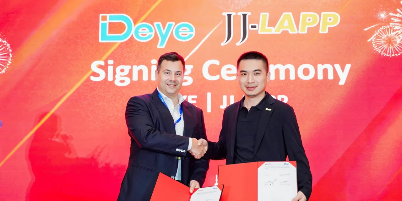 JJ-LAPP Jalin Kemitraan dengan Deye Luncurkan Produk dan Solusi Energi Surya ke Malaysia