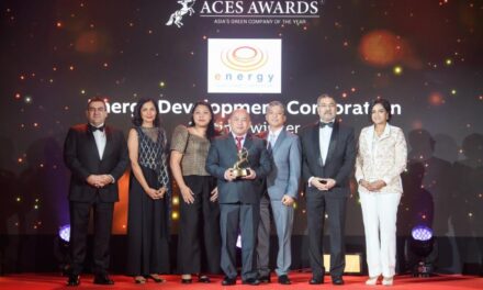 Energy Development Corporation Dinobatkan sebagai Perusahaan Hijau Terbaik di Asia pada ACES Awards 2024