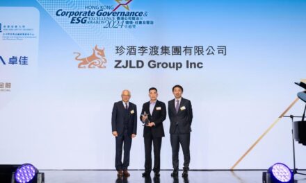 ZJLD Raih Penghargaan Keunggulan Tata Kelola Perusahaan dan ESG Hong Kong 2024 dari CHKLC