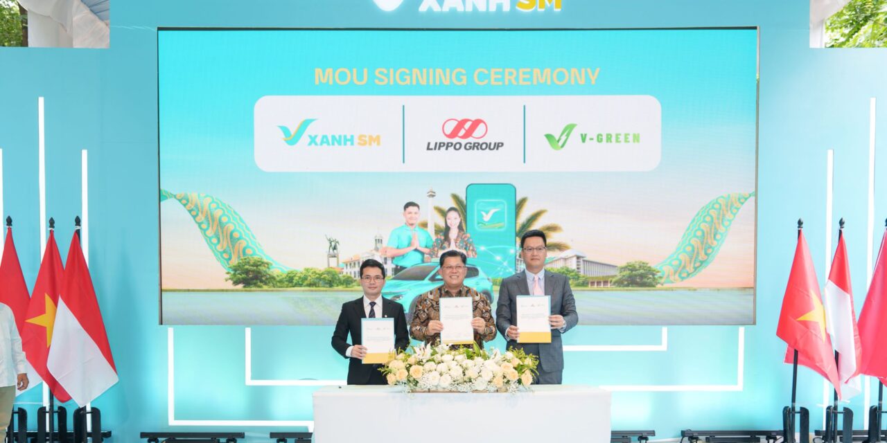 V-GREEN dan Xanh SM Indonesia Tandatangani MoU dengan Lippo untuk Membangun Ekosistem Hijau yang Komprehensif di Indonesia