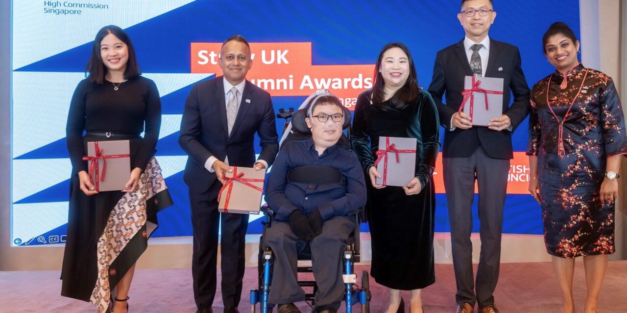 British Council Singapura Serahkan Penghargaan kepada Alumni Inggris yang Berprestasi di Study UK Alumni Awards 2025