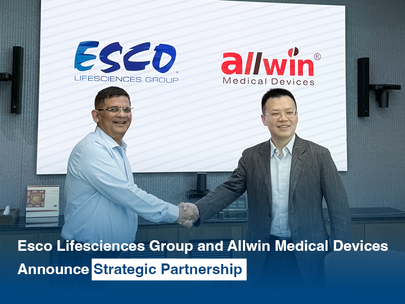 Esco Lifesciences Group dan Allwin Medical Devices Jalin Kemitraan Strategis