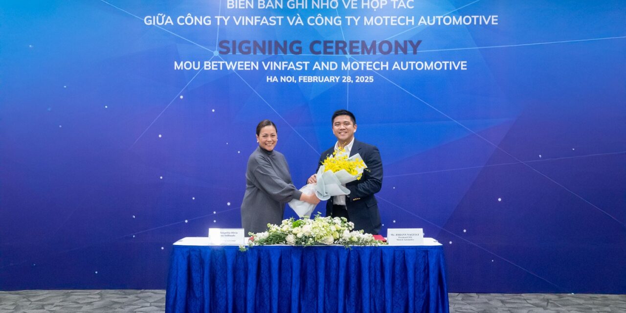 VinFast Tandatangani MOU dengan Motech untuk Perluas Jaringan Bengkel Servis di Filipina