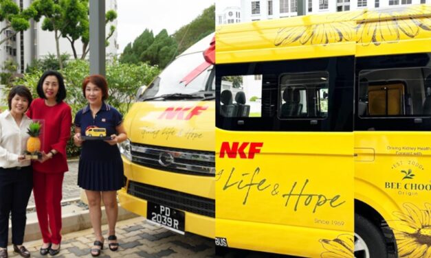 Bee Choo Origin Donasikan Van Listrik Pertama untuk NKF sebagai Bagian dari Komitmen CSR Berkelanjutan