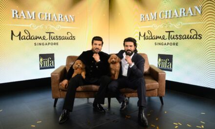 Madame Tussauds Singapura Luncurkan Patung Lilin Ram Charan Pertama di Dunia Bersama Anjing Kesayangannya, Rhyme