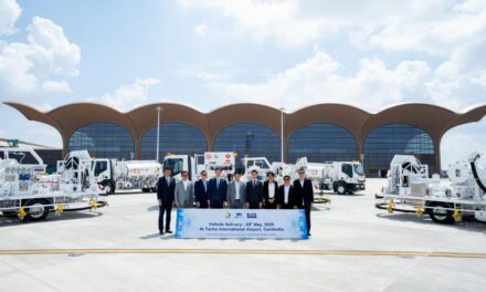 BAFS Perkuat Ekspansi Asia Tenggara Lewat Pengiriman Kendaraan Pengisian Bahan Bakar Pesawat Buatan Thailand ke Bandara Internasional Baru Kamboja