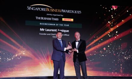 Laurent Junique, Pendiri dan CEO TDCX, Dinobatkan sebagai Businessman of the Year di Singapore Business Awards 2025