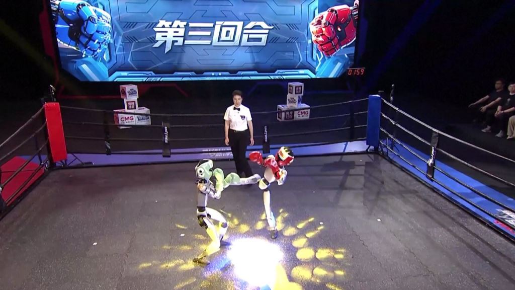 China Luncurkan Kompetisi Pertarungan Robot Humanoid Pertama di Dunia di Hangzhou