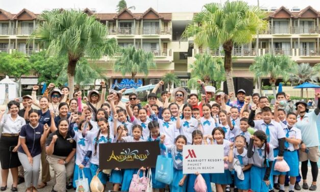 Phuket Marriott Resort & Spa, Merlin Beach Luncurkan Program “Water Hero” untuk Edukasi Keselamatan Air Anak-Anak Secara Gratis