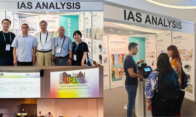 IAS ANALYSIS Pamerkan Inovasi Spektroskopi NIR Portabel di Konferensi Internasional Near Infrared (NIR) Spectroscopy 2025 di Roma