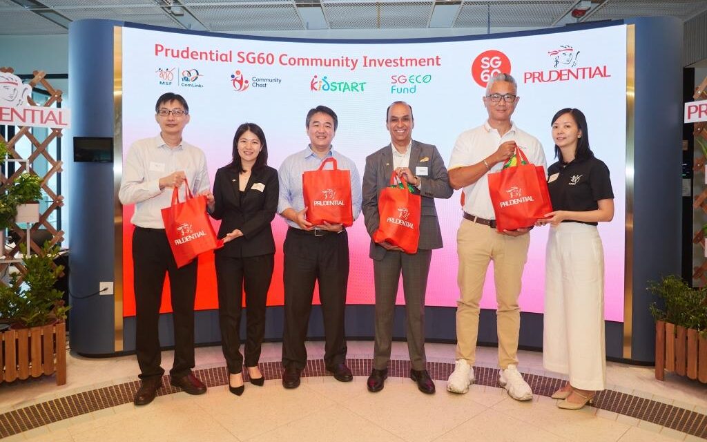 Prudential Singapura Luncurkan Investasi Komunitas SG60 Senilai S$880.000 untuk Rayakan Hari Jadi Singapura dan Relokasi Kantor ke ke Labrador Tower