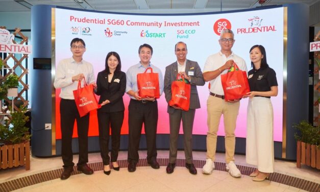Prudential Singapura Luncurkan Investasi Komunitas SG60 Senilai S$880.000 untuk Rayakan Hari Jadi Singapura dan Relokasi Kantor ke ke Labrador Tower