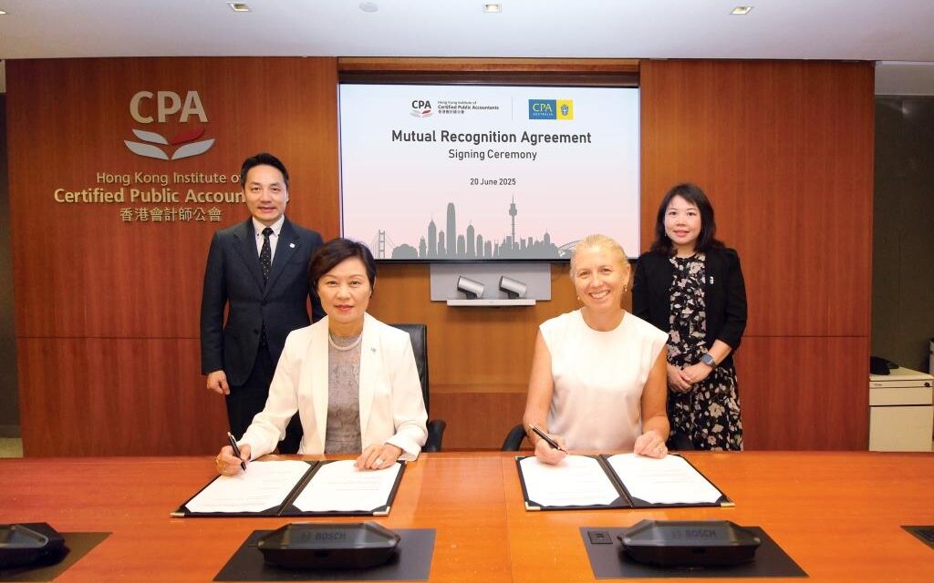 HKICPA dan CPA Australia Perpanjang Perjanjian Mutual Recognition Agreement