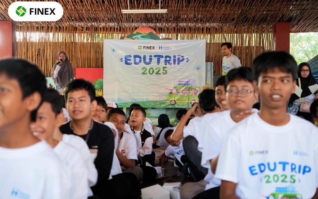 Finex dan Human Initiative Menghadirkan Kegembiraan Pembelajaran bagi 100 Anak Melalui Program Amal “Edu Trip”