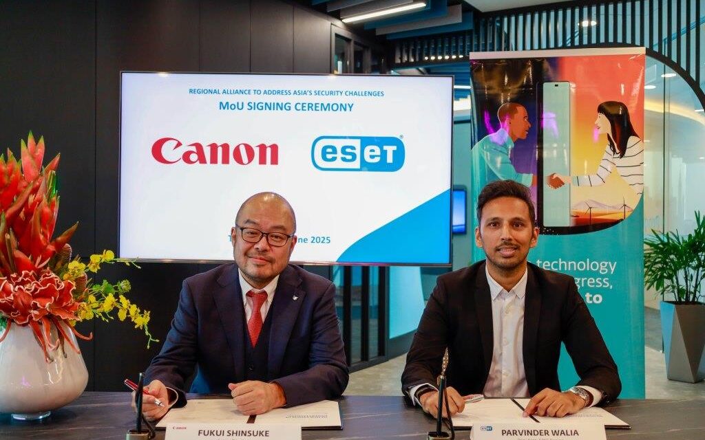 ESET dan Canon Perluas Kemitraan Strategis untuk Sediakan Solusi Keamanan Siber di Asia