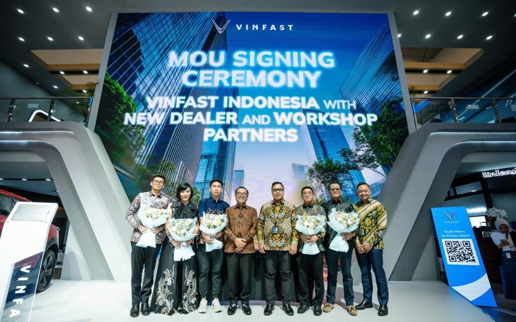 VinFast Resmi Gandeng 20 Dealer Baru di GIIAS 2025, Perluas Jaringan Showroom di Seluruh Indonesia