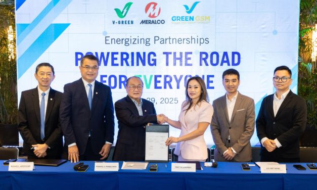 V-Green, Green GSM, dan MERALCO Tandatangani MoU untuk Dorong Ekosistem Kendaraan Listrik di Filipina