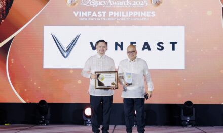 VinFast Filipina Raih Legacy Awards 2025 atas Inovasi Strategis dalam Mobilitas Berkelanjutan