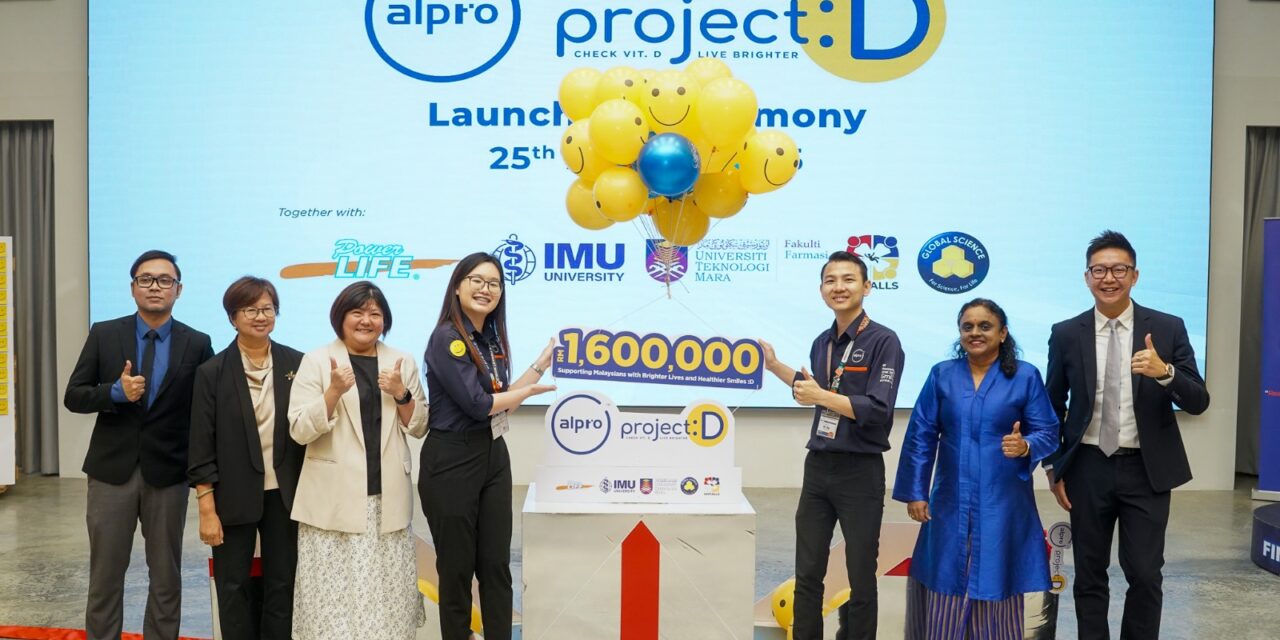 Lebih dari 60% Warga Malaysia Kekurangan Vitamin D, Alpro Pharmacy Subsidi RM1,6 Juta untuk Project :D Atasi Krisis Vitamin D