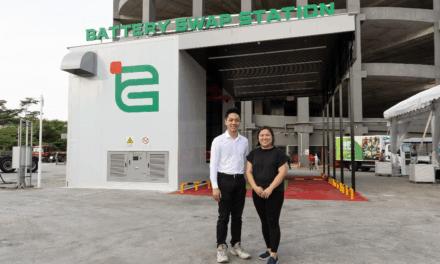 HDFX Sukses Gelar Peluncuran Stasiun Penukaran Baterai Pertama untuk Truk Listrik di Singapura