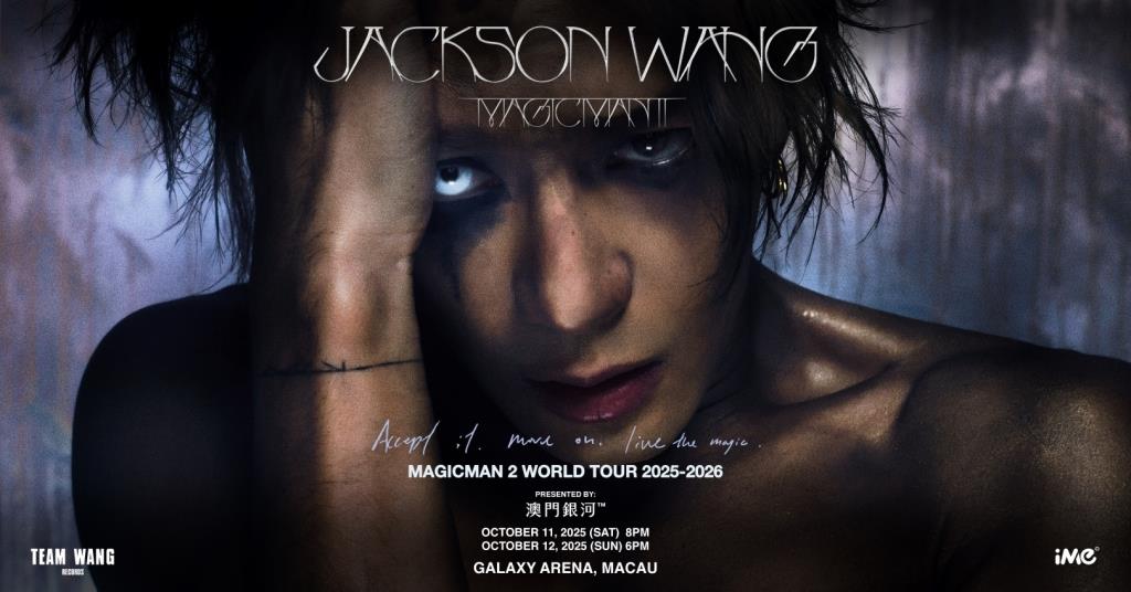 Galaxy Macau Hadirkan Jackson Wang dalam MAGICMAN 2 WORLD TOUR 2025–2026, Dua Pertunjukan Spektakuler di Galaxy Arena Oktober Ini