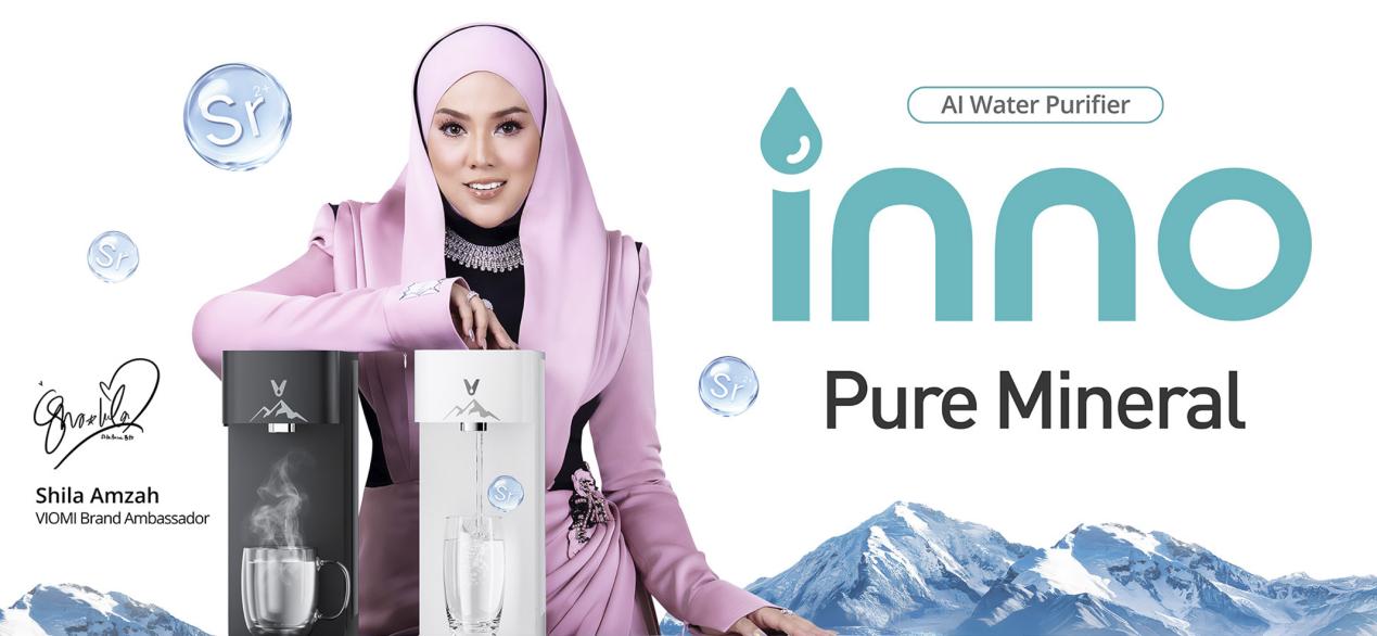 VIOMI Luncurkan Water Purifier AI Baru “inno” di Malaysia dan Tunjuk Shila Amzah sebagai Duta Merek