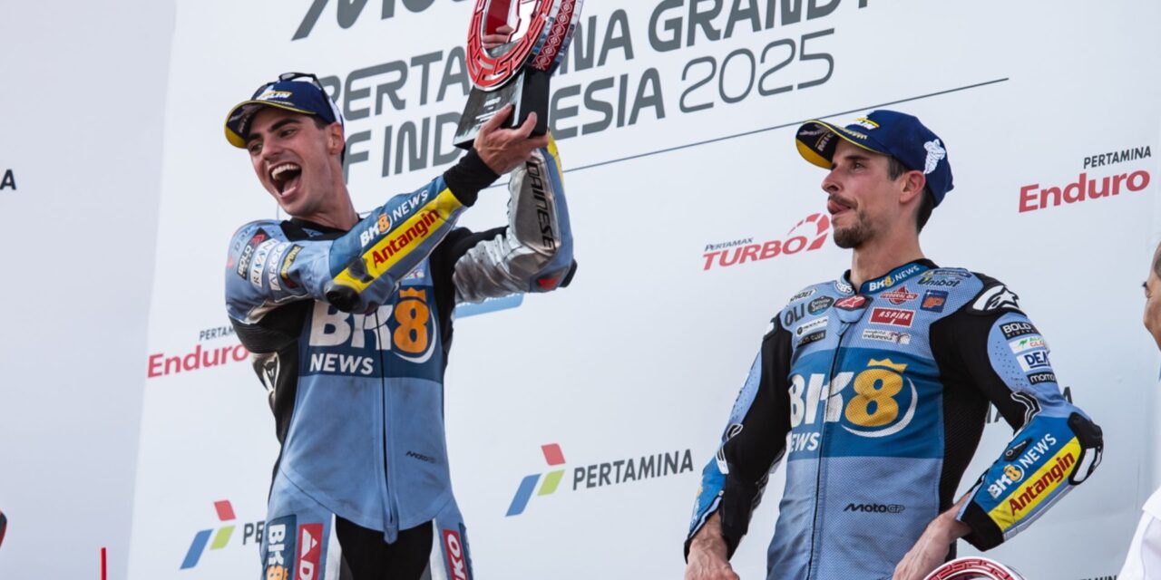 BK8 Gresini Racing MotoGP Menuju Sepang Usai Meraih Podium Ganda Bersejarah di Indonesia